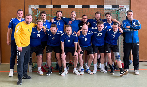 Mannschaftsbild der 1. Männermannschaft des SV Adler Berlin